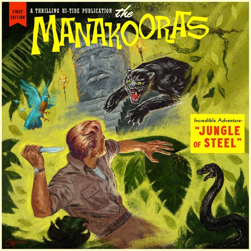 MANAKOORAS - Jungle of steel (macaw blue) LP