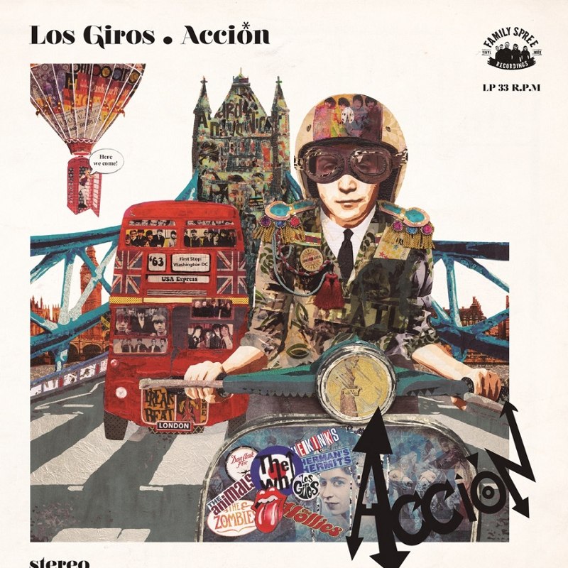LOS GIROS - Accion LP