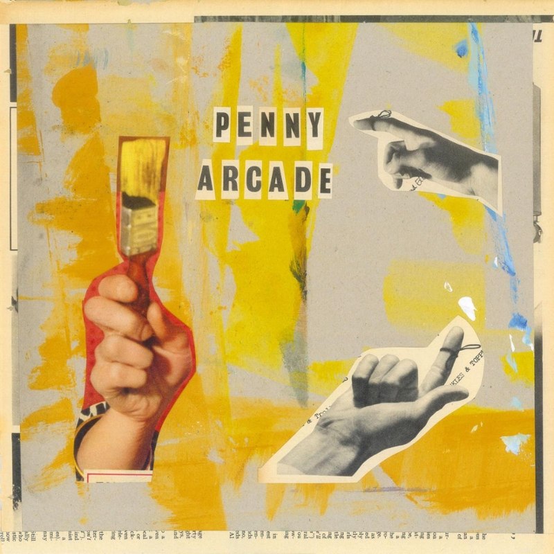 PENNY ARCADE - Backwater collage (black vinyl) LP