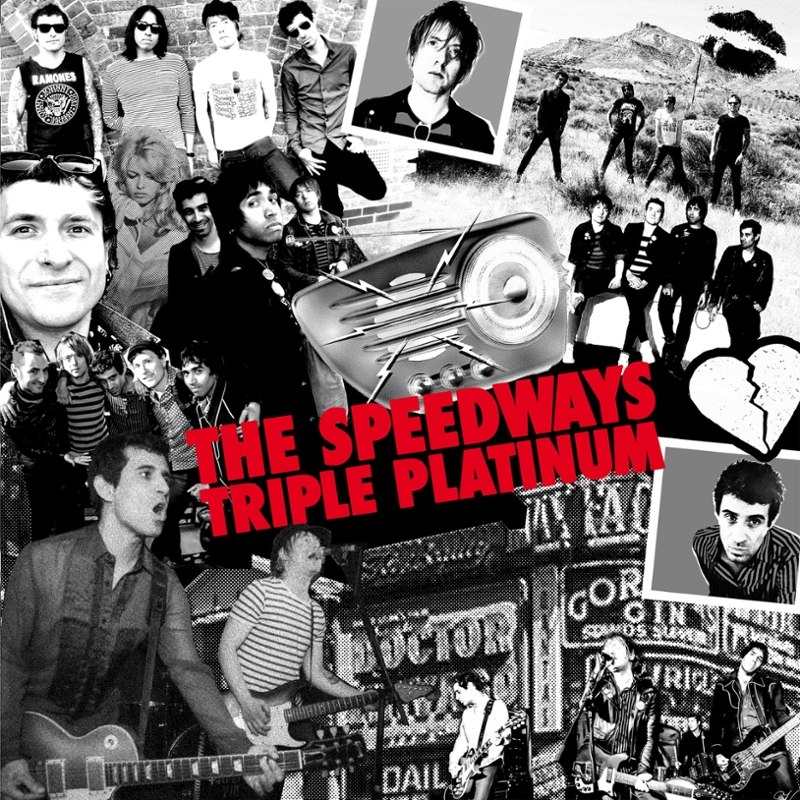 SPEEDWAYS - Triple platinum (silver) LP